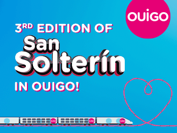 3rd EDICIÓN OF SAN SOLTERÍN IN OUIGO!  Find your next travel companion at our speed dating on February 13  SIGN UP NOW!
