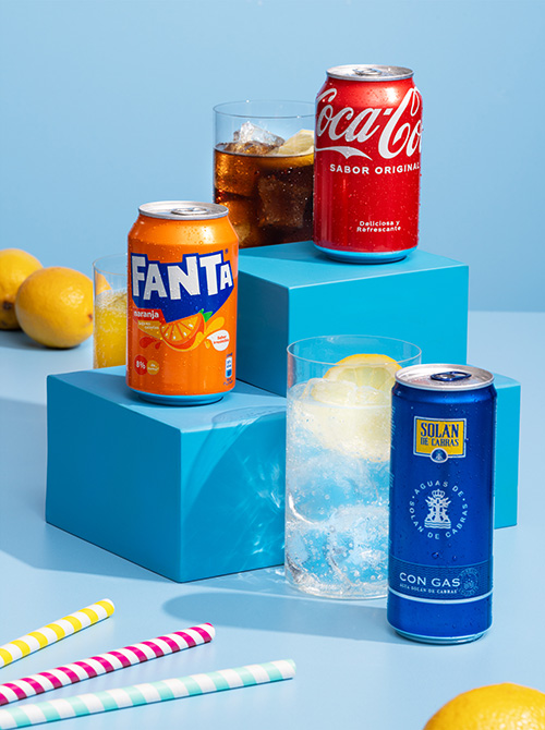 agua y refrescos