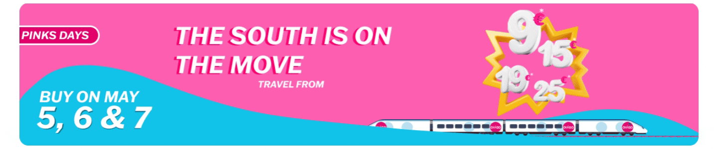 banner pink days
