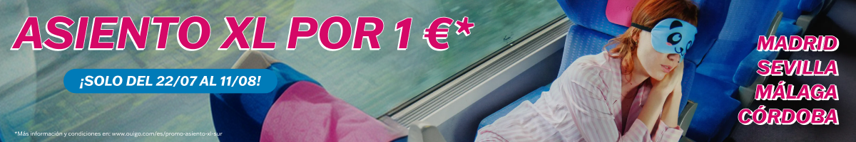 asiento XL a 1€