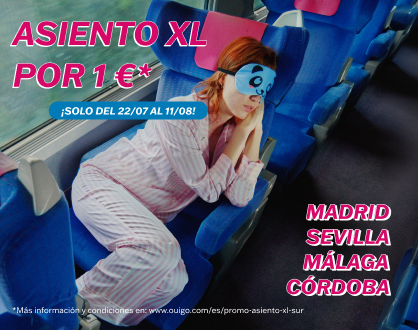 asiento XL a 1€
