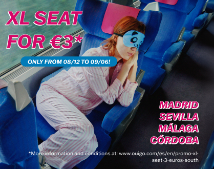 XL seat 3€