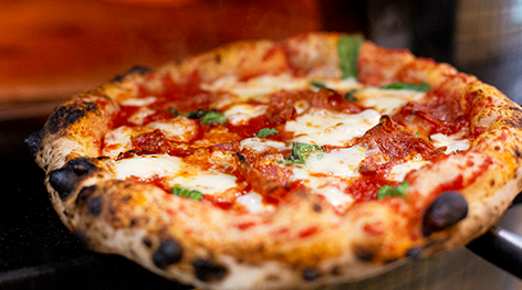 Disfruta de las mejores pizzas italianas en los destinos OUIGO