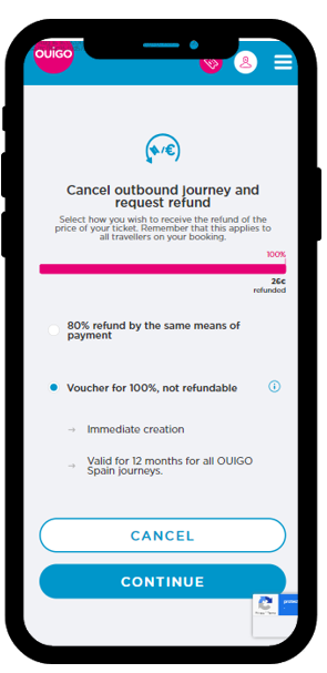 BILLETE REEMBOLSABLE