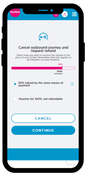 BILLETE REEMBOLSABLE