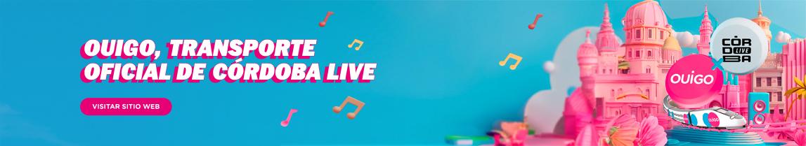 OUIGO transporte oficial Cordoba Live
