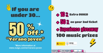 With OUIGO, your  summer is more OUIIIII!